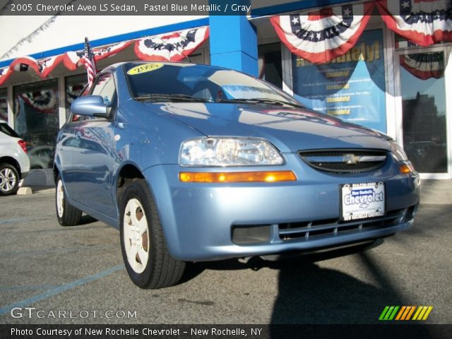2005 Chevrolet Aveo LS Sedan in Pastel Blue Metallic
