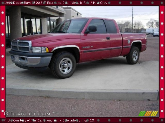 1999 Dodge Ram 1500 SLT Extended Cab in Metallic Red