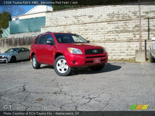 2008 Toyota RAV4 4WD in Barcelona Red Pearl