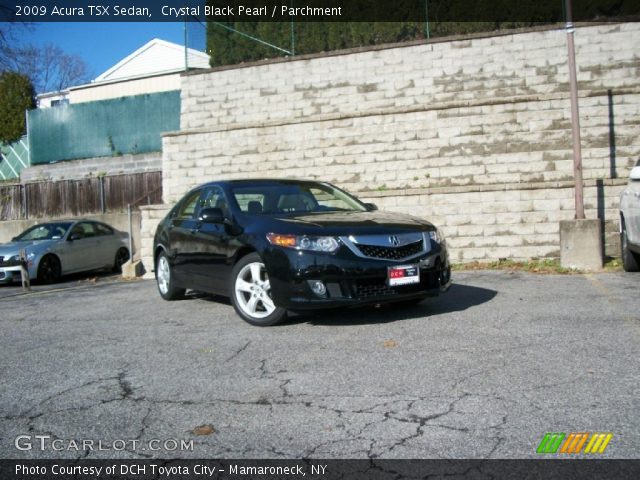 2009 Acura TSX Sedan in Crystal Black Pearl