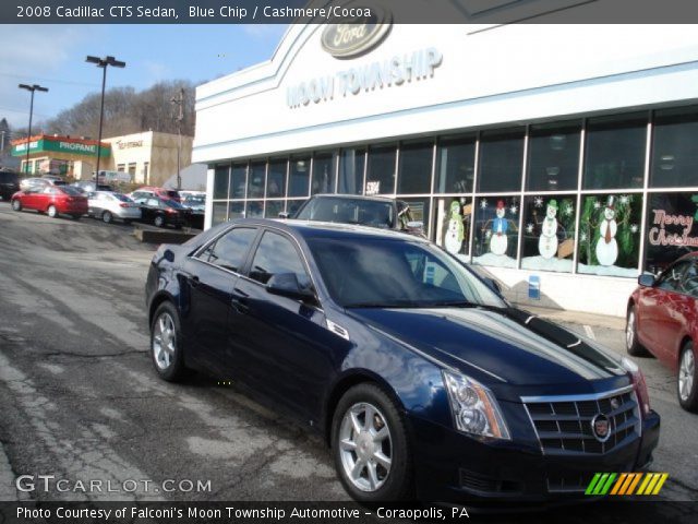 2008 Cadillac CTS Sedan in Blue Chip