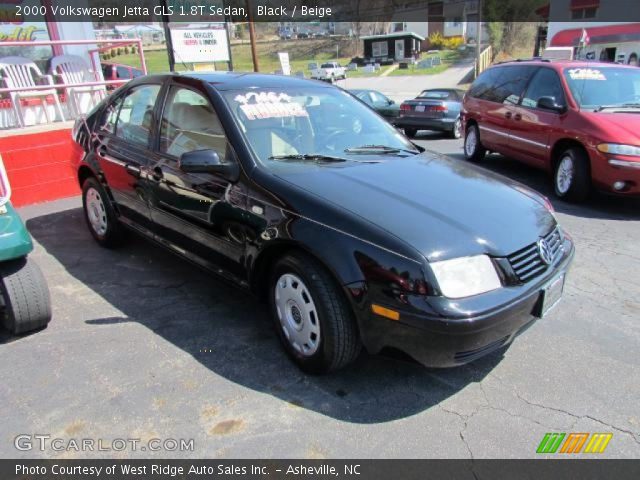 2000 Volkswagen Jetta GLS 1.8T Sedan in Black