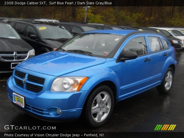 2008 Dodge Caliber SXT in Surf Blue Pearl