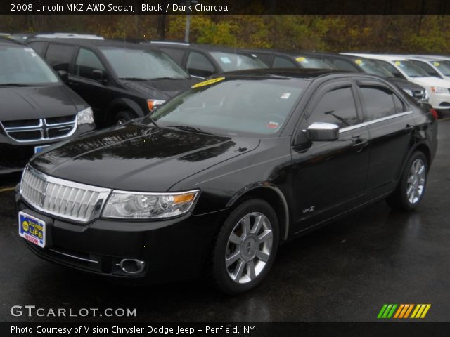 2008 Lincoln MKZ AWD Sedan in Black