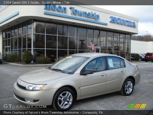 2004 Saturn ION 3 Sedan in Golden Wheat