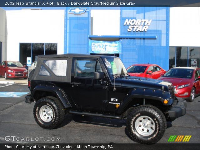 2009 Jeep Wrangler X 4x4 in Black