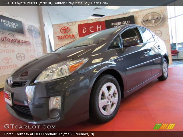 2011 Toyota Prius Hybrid III in Winter Gray Metallic