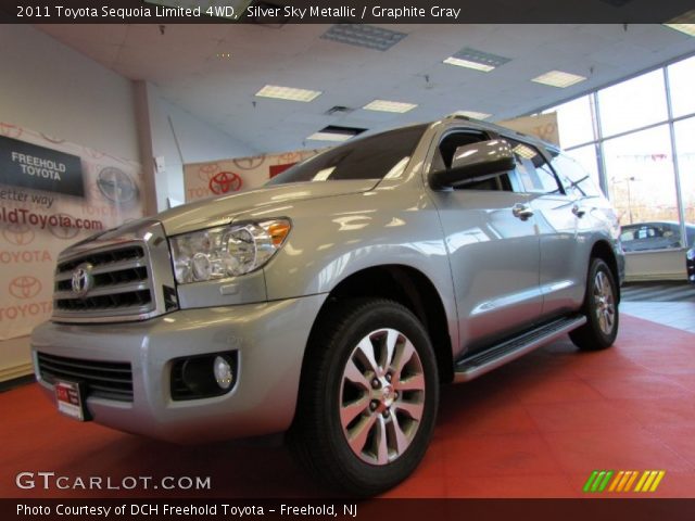 2011 Toyota Sequoia Limited 4WD in Silver Sky Metallic