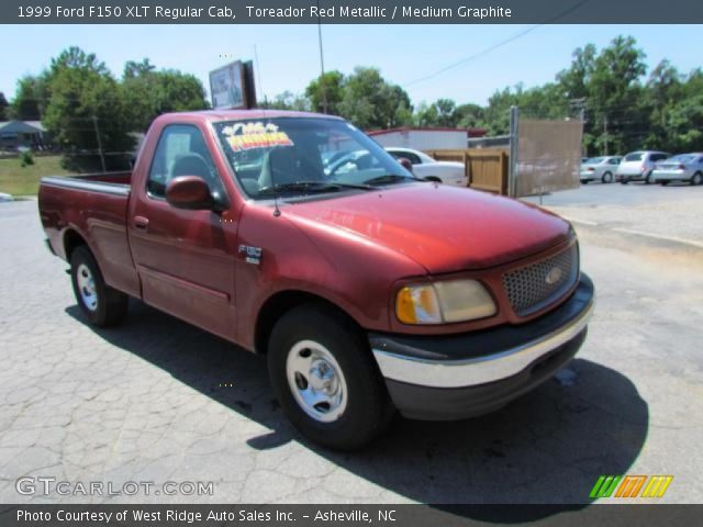 1999 Ford F150 XLT Regular Cab in Toreador Red Metallic