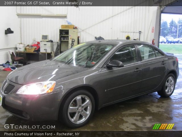2007 Pontiac G6 GT Sedan in Granite Metallic