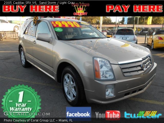 2005 Cadillac SRX V6 in Sand Storm