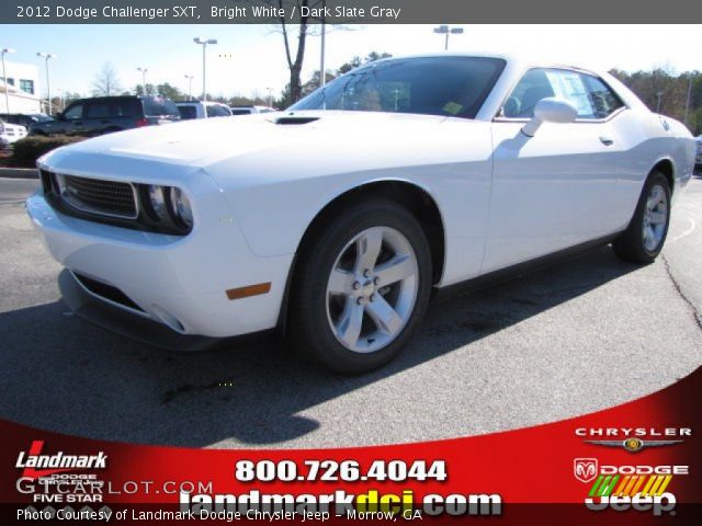 2012 Dodge Challenger SXT in Bright White