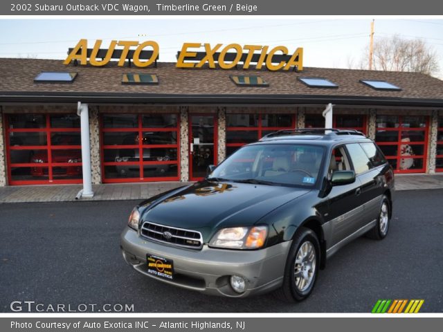2002 Subaru Outback VDC Wagon in Timberline Green