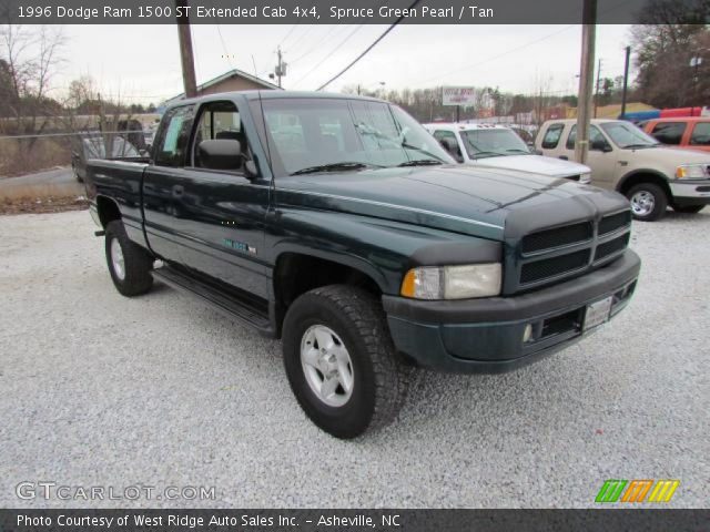 1996 Dodge Ram 1500 ST Extended Cab 4x4 in Spruce Green Pearl