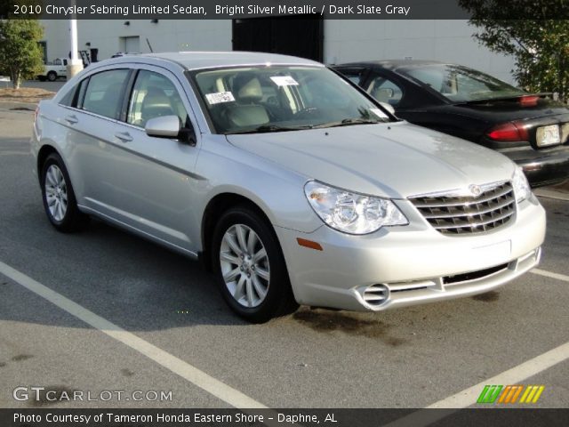 2010 Chrysler Sebring Limited Sedan in Bright Silver Metallic