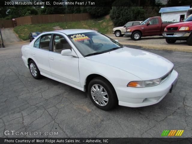 2003 Mitsubishi Galant ES in Dover White Pearl