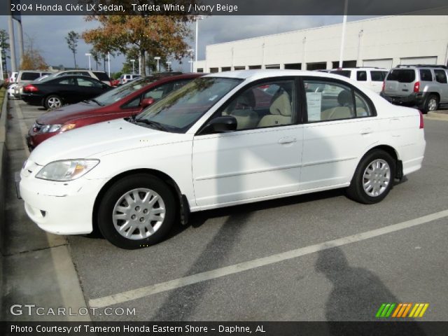 2004 Honda Civic LX Sedan in Taffeta White