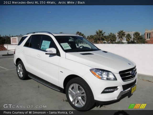 2012 Mercedes-Benz ML 350 4Matic in Arctic White