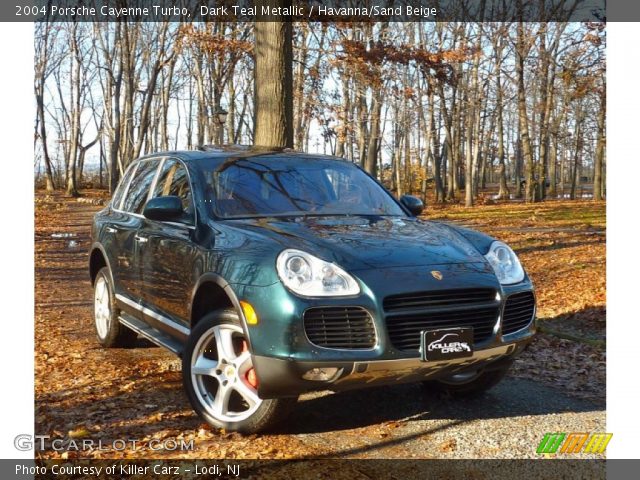 2004 Porsche Cayenne Turbo in Dark Teal Metallic