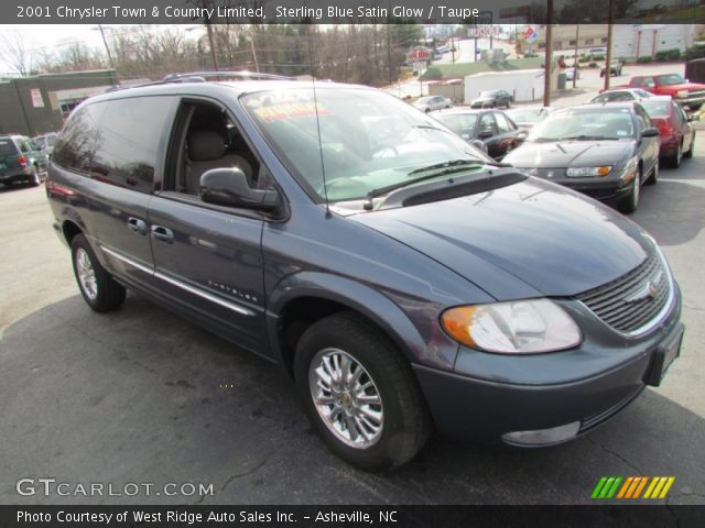 2001 Chrysler Town & Country Limited in Sterling Blue Satin Glow