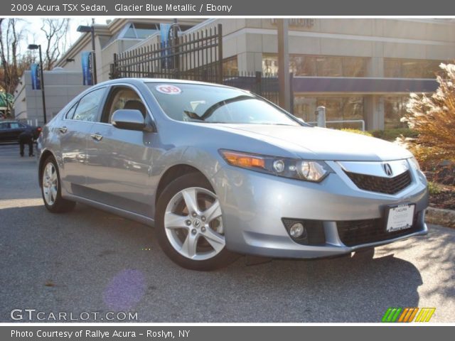 2009 Acura TSX Sedan in Glacier Blue Metallic
