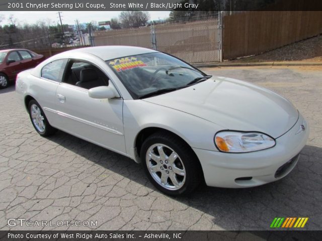 2001 Chrysler Sebring LXi Coupe in Stone White