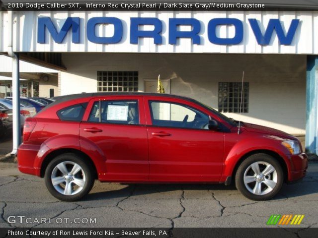 2010 Dodge Caliber SXT in Inferno Red Crystal Pearl