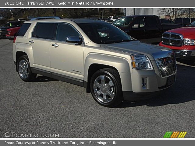 2011 GMC Terrain SLT AWD in Gold Mist Metallic