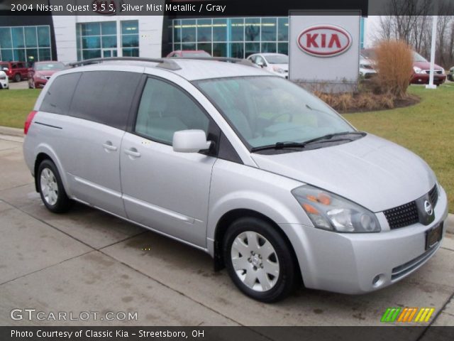 2004 Nissan Quest 3.5 S in Silver Mist Metallic