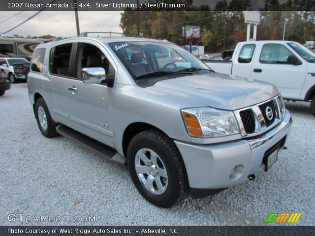 2007 Nissan Armada LE 4x4 in Silver Lightning