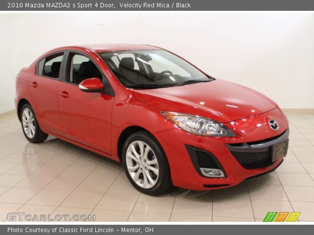 2010 Mazda MAZDA3 s Sport 4 Door in Velocity Red Mica