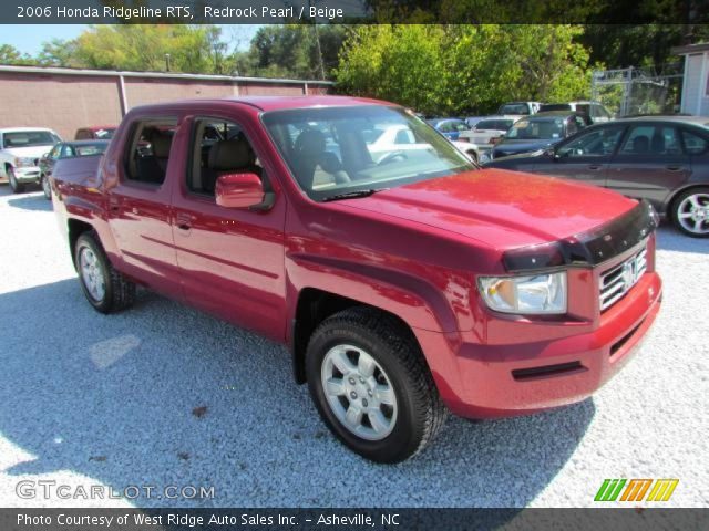 2006 Honda Ridgeline RTS in Redrock Pearl