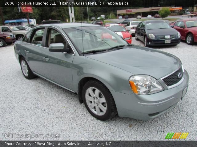 2006 Ford Five Hundred SEL in Titanium Green Metallic