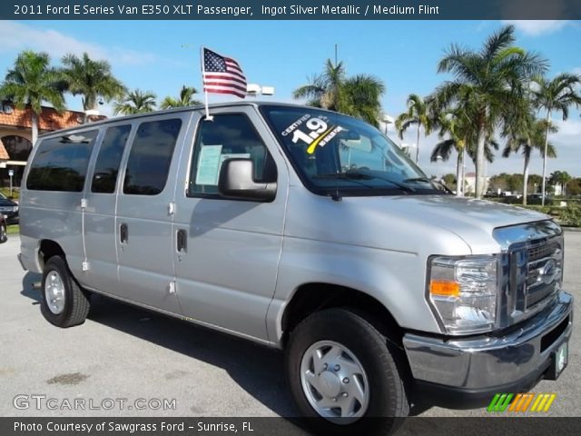 2011 Ford E Series Van E350 XLT Passenger in Ingot Silver Metallic