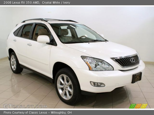 2008 Lexus RX 350 AWD in Crystal White