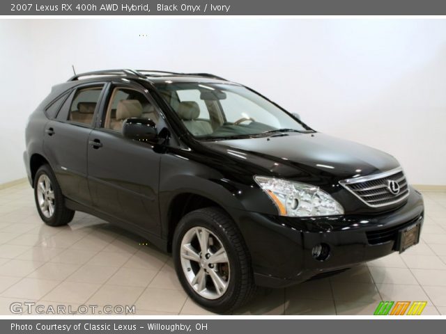 2007 Lexus RX 400h AWD Hybrid in Black Onyx