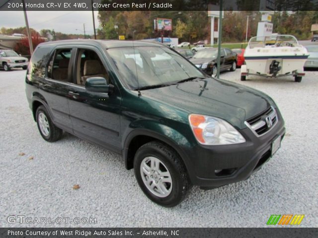 2004 Honda CR-V EX 4WD in Clover Green Pearl