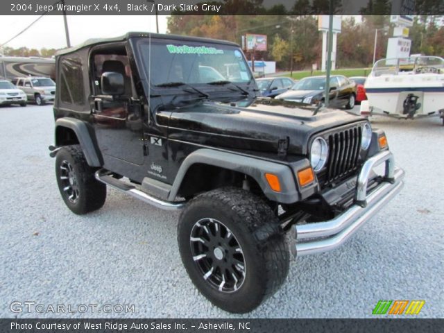 2004 Jeep Wrangler X 4x4 in Black