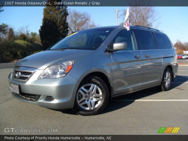 2007 Honda Odyssey EX-L in Slate Green Metallic