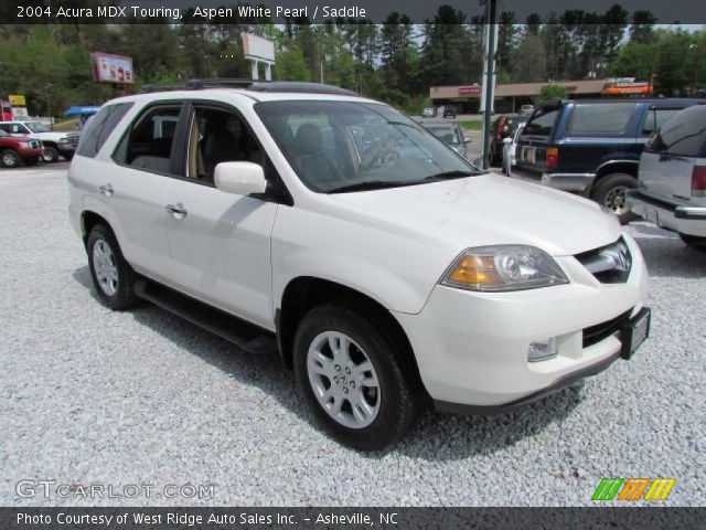 2004 Acura MDX Touring in Aspen White Pearl