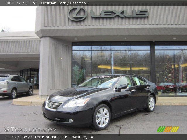 2009 Lexus ES 350 in Obsidian Black
