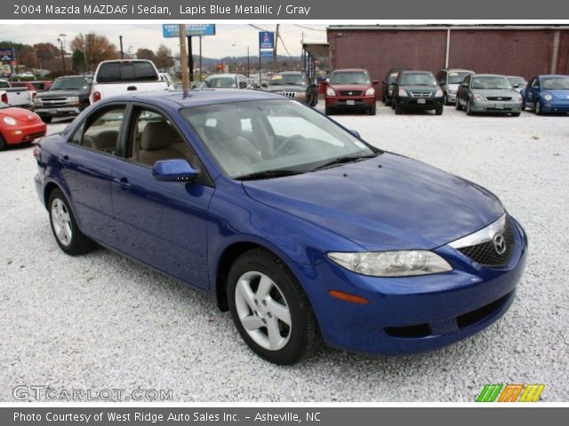 2004 Mazda MAZDA6 i Sedan in Lapis Blue Metallic
