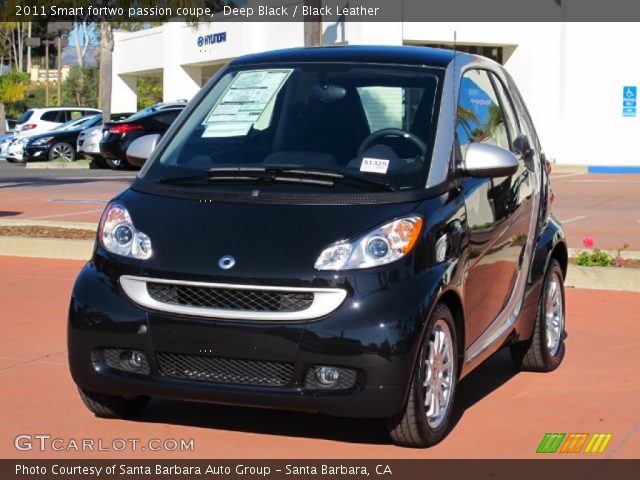 2011 Smart fortwo passion coupe in Deep Black