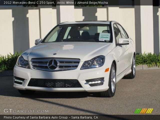 2012 Mercedes-Benz C 250 Sport in Arctic White