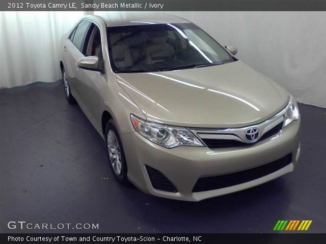 2012 Toyota Camry LE in Sandy Beach Metallic