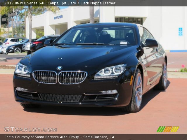 2012 BMW 6 Series 640i Coupe in Jet Black