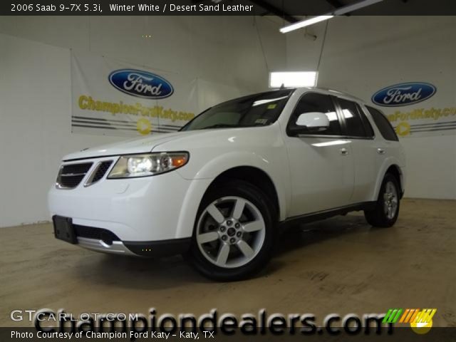 2006 Saab 9-7X 5.3i in Winter White