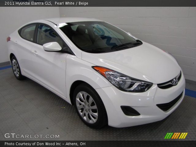 2011 Hyundai Elantra GLS in Pearl White