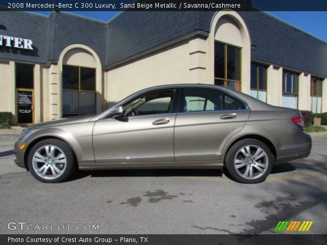 2008 Mercedes-Benz C 300 Luxury in Sand Beige Metallic