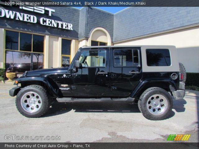 2008 Jeep Wrangler Unlimited Sahara 4x4 in Black